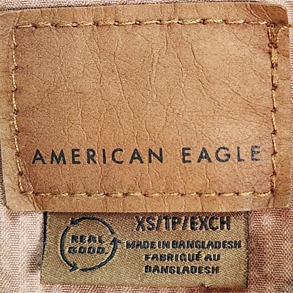 American Eagle corduroy cropped jacket tan size XS - Picture 5 of 8
